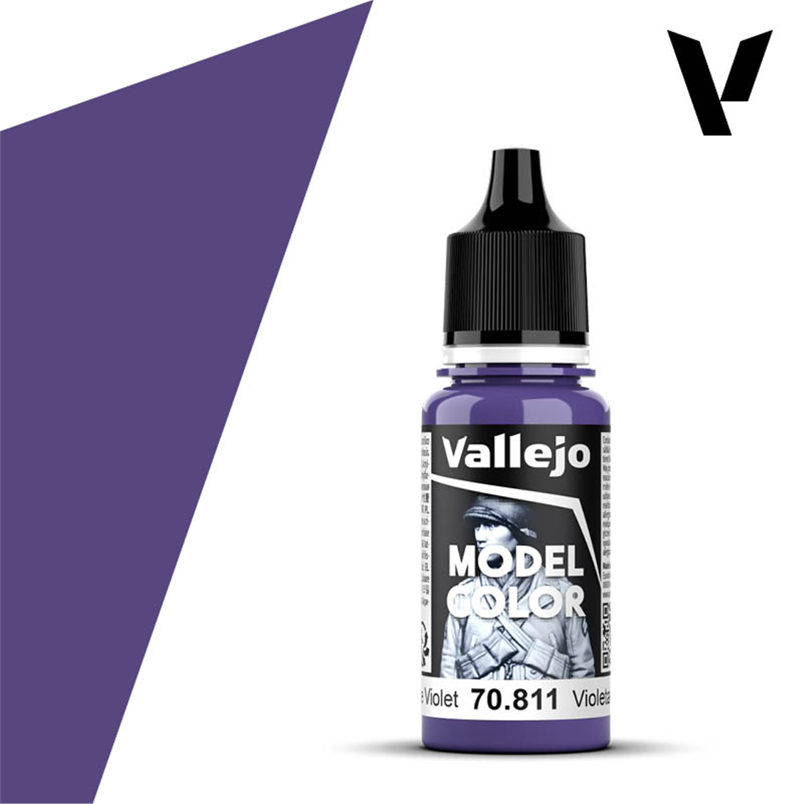 Vallejo 70811 18 ml. (46) Blue Violet-Matt, Model Color Serisi Model Boyası