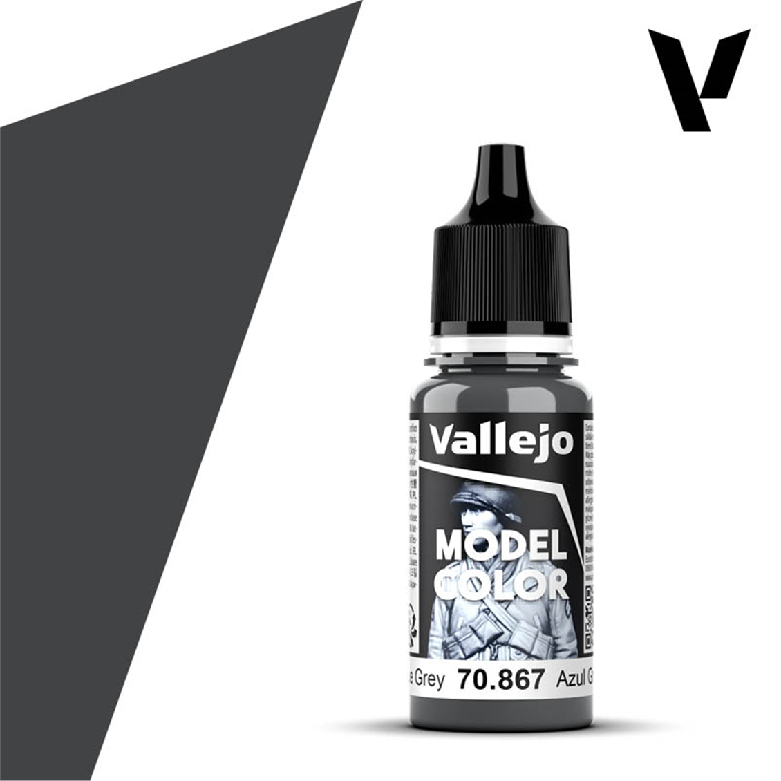 Vallejo 70867 18 ml. (164) Dark Bluegrey-Matt, Model Color Serisi Model Boyası