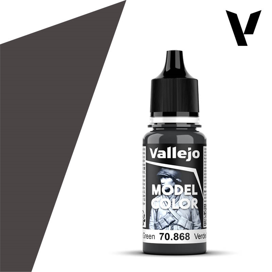 Vallejo 70868 18 ml. (163) Dark Seagreen-Matt, Model Color Serisi Model Boyası