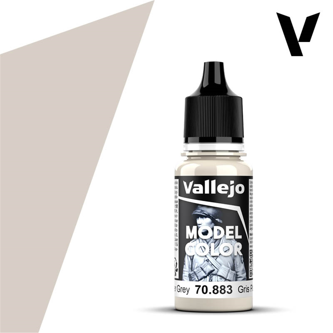 Vallejo 70883 18 ml. (152) Silvergrey-Matt, Model Color Serisi Model Boyası