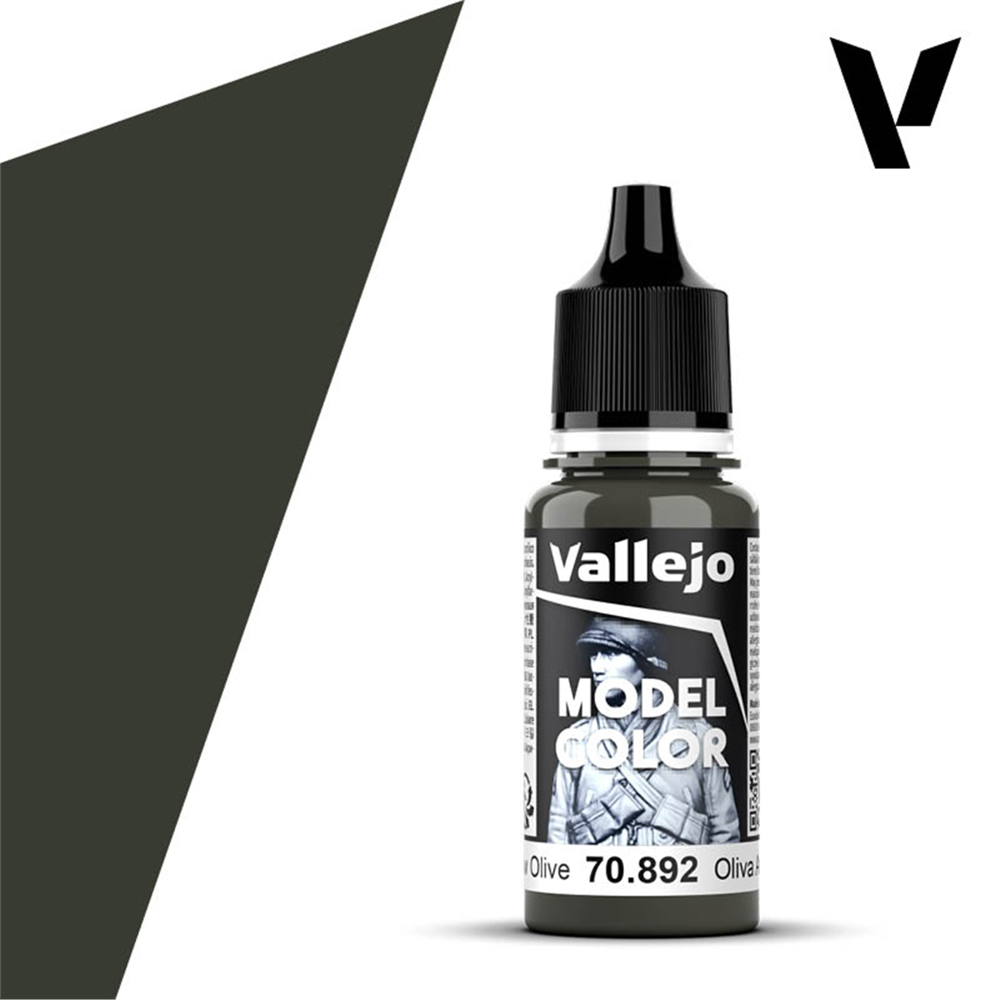 Vallejo 70892 18 ml. (87) Yellow Olive-Matt, Model Color Serisi Model Boyası