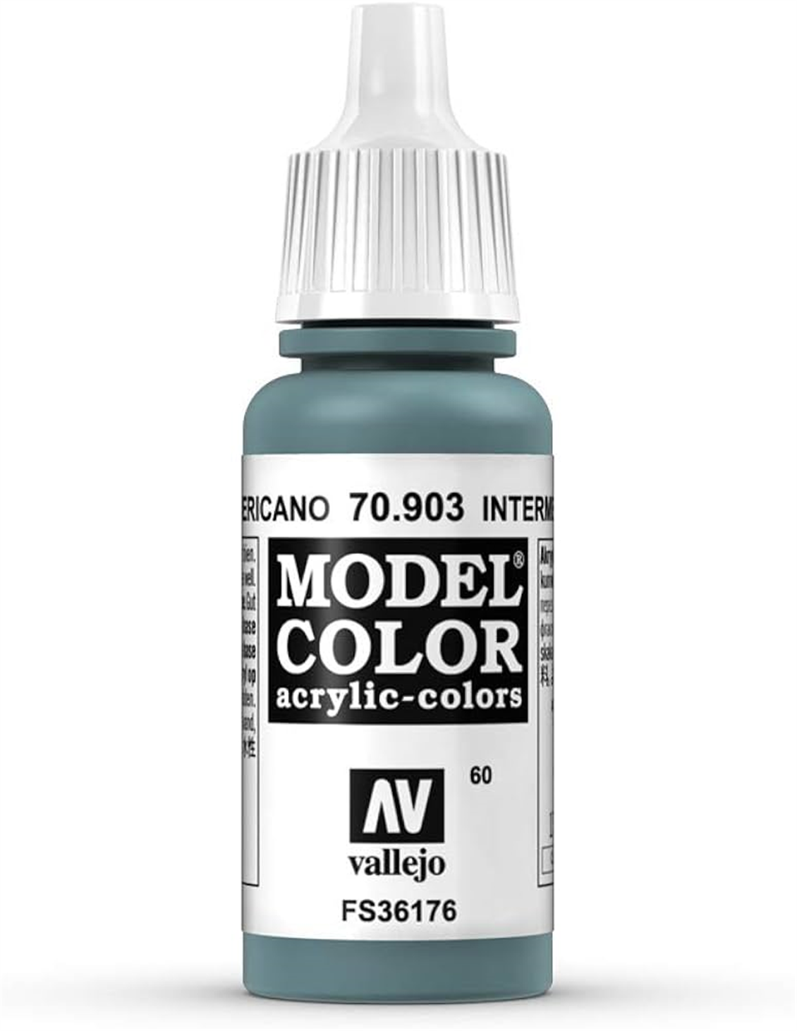 Vallejo 70903 18 ml. (60) Intermediate Blue-Matt, Model Color Serisi Model Boyası