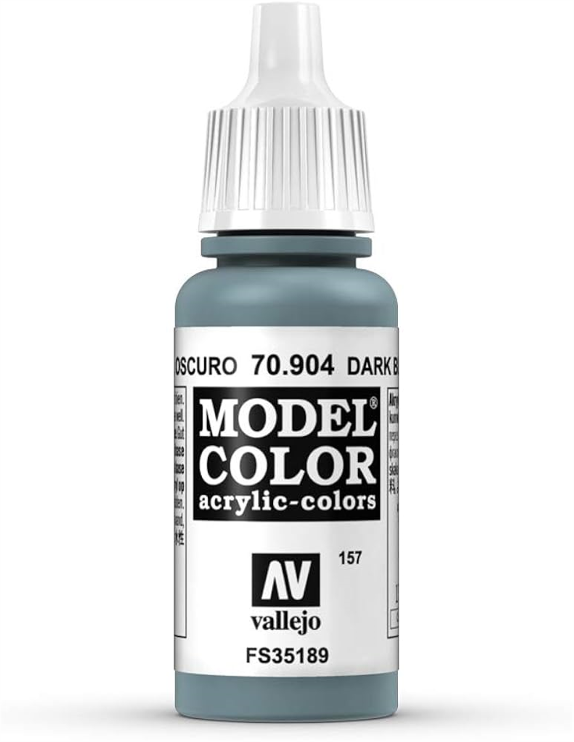 Vallejo 70904 18 ml. (157) Dark Blue Grey-Matt, Model Color Serisi Model Boyası