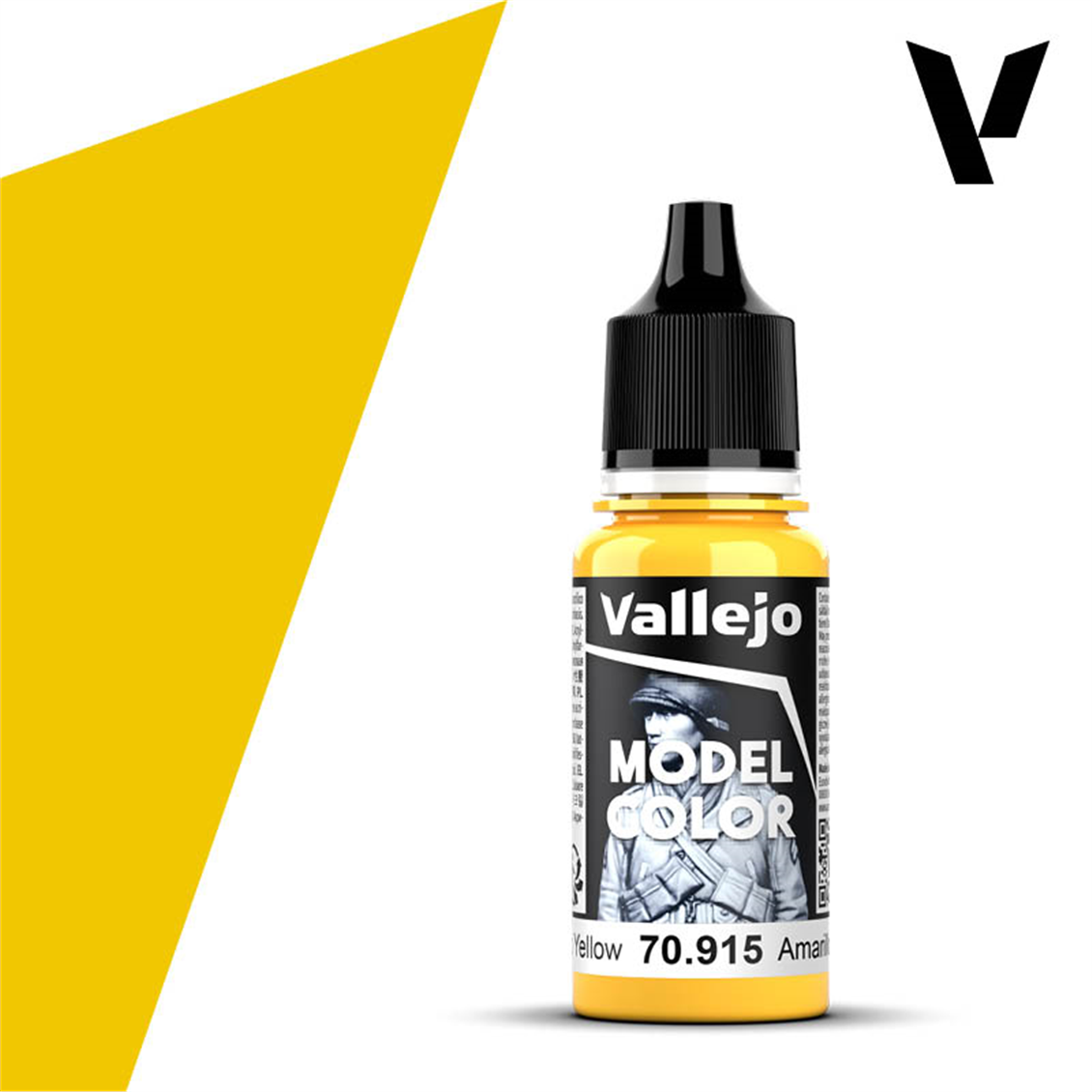 Vallejo 70915 18 ml. (14) Deep Yellow-Matt, Model Color Serisi Model Boyası