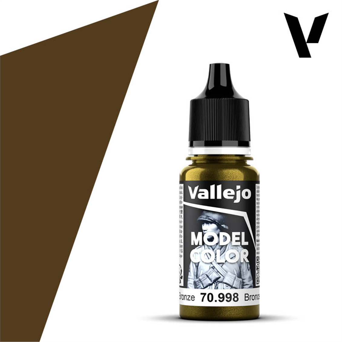 Vallejo 70998 18 ml. (175) Bronze-Metallic, Model Color Serisi Model Boyası