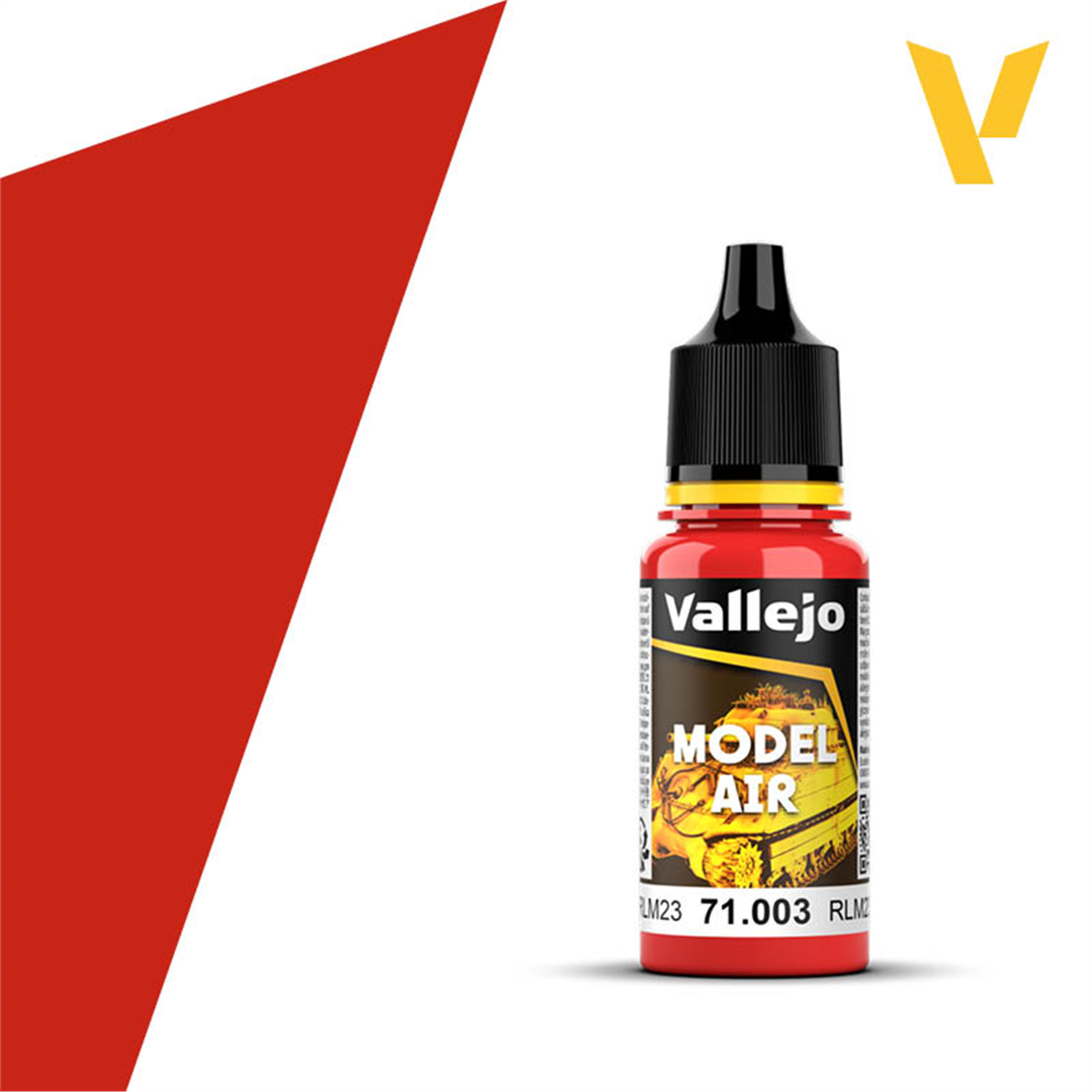 Vallejo 71003 18 ml. Red, RLM23, Model Air Serisi Model Boyası