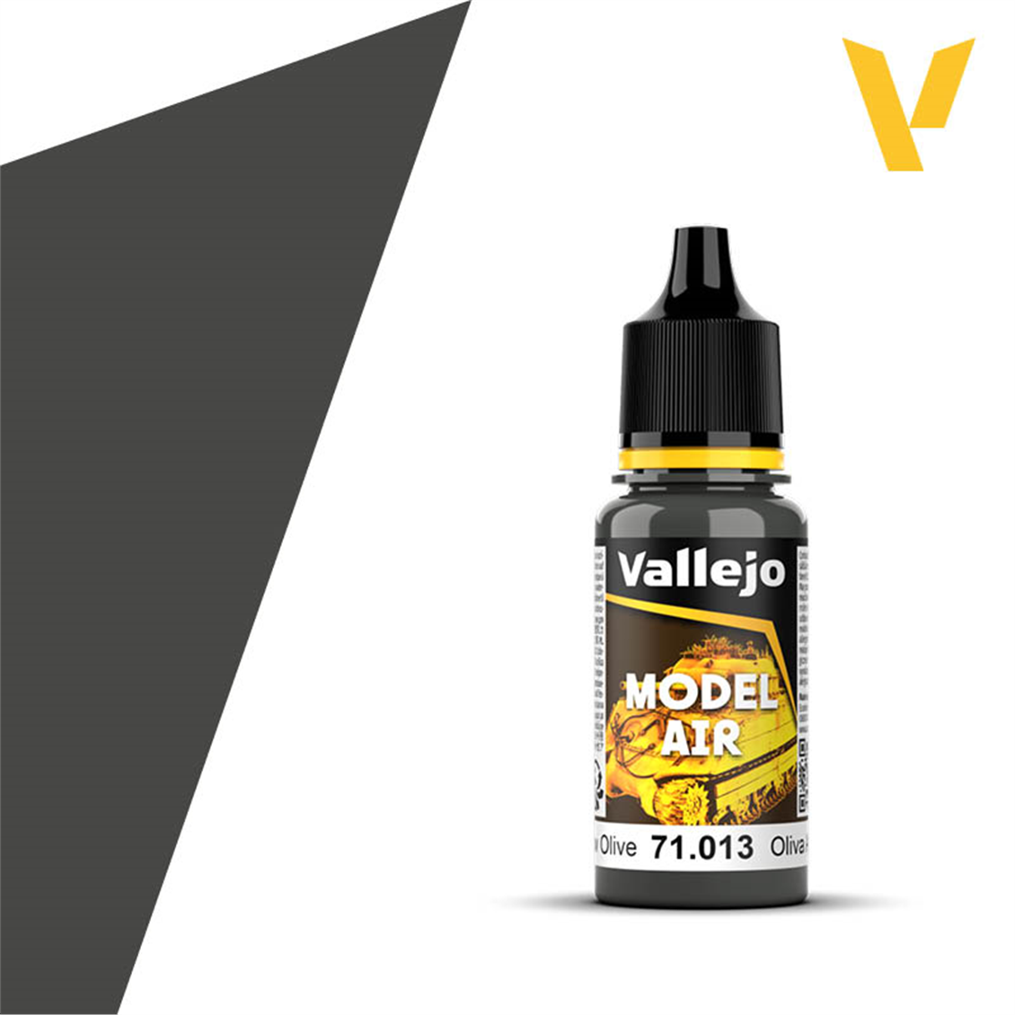 Vallejo 71013 18 ml. Yellow Olive, Model Air Serisi Model Boyası
