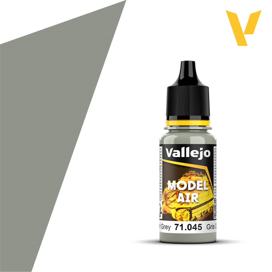 Vallejo 71045 18 ml. Cement Grey, Model Air Serisi Model Boyası