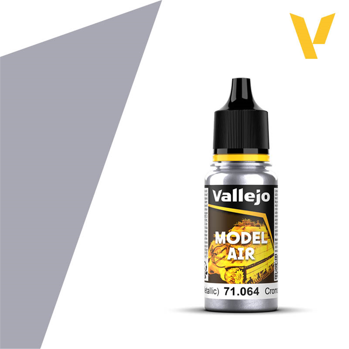 Vallejo 71064 18 ml. Chrome, Model Air Serisi Model Boyası