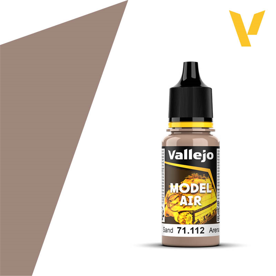 Vallejo 71112 18 ml. Sand, Model Air Serisi Model Boyası