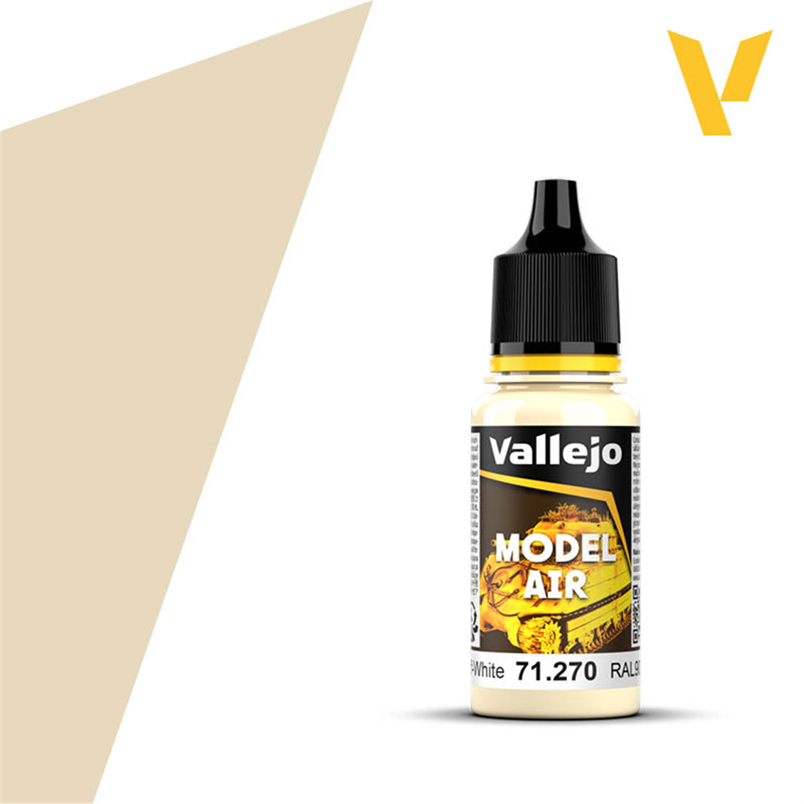 Vallejo 71270 18 ml. White, Model Air Serisi Model Boyası