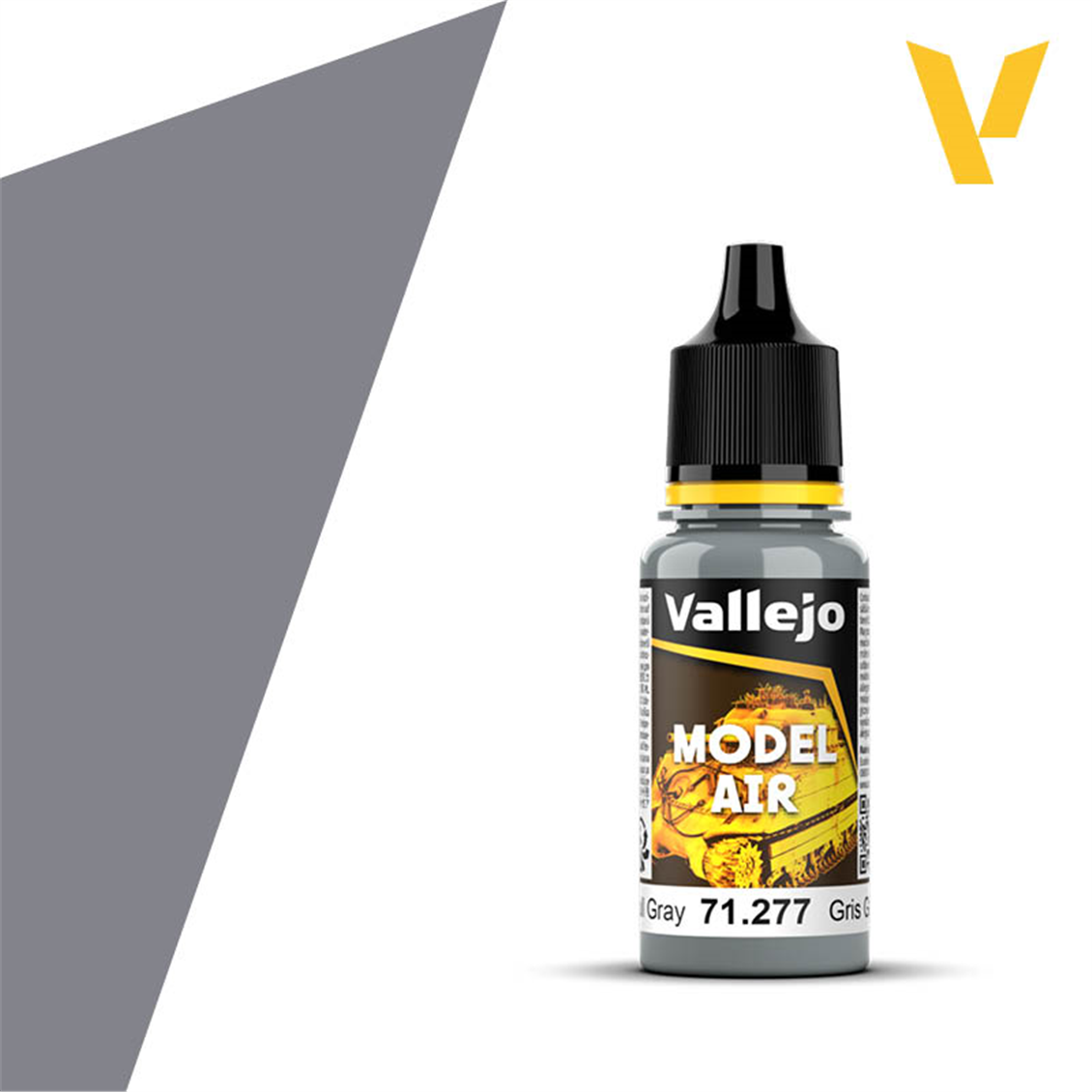 Vallejo 71277 18 ml. Dark Gull Gray, Model Air Serisi Model Boyası