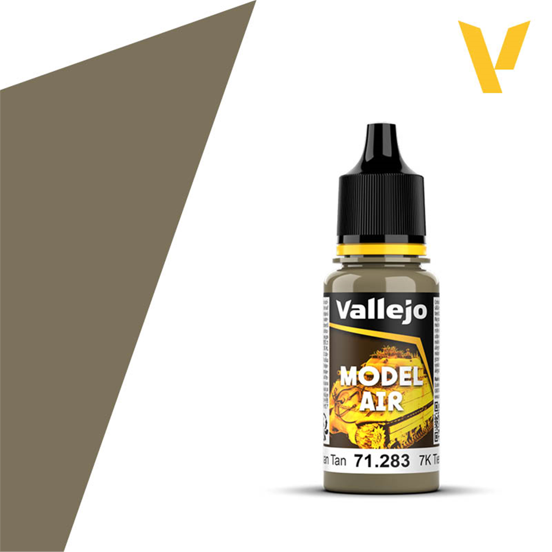 Vallejo 71283 18 ml. 7K Russian Tan, Model Air Serisi Model Boyası