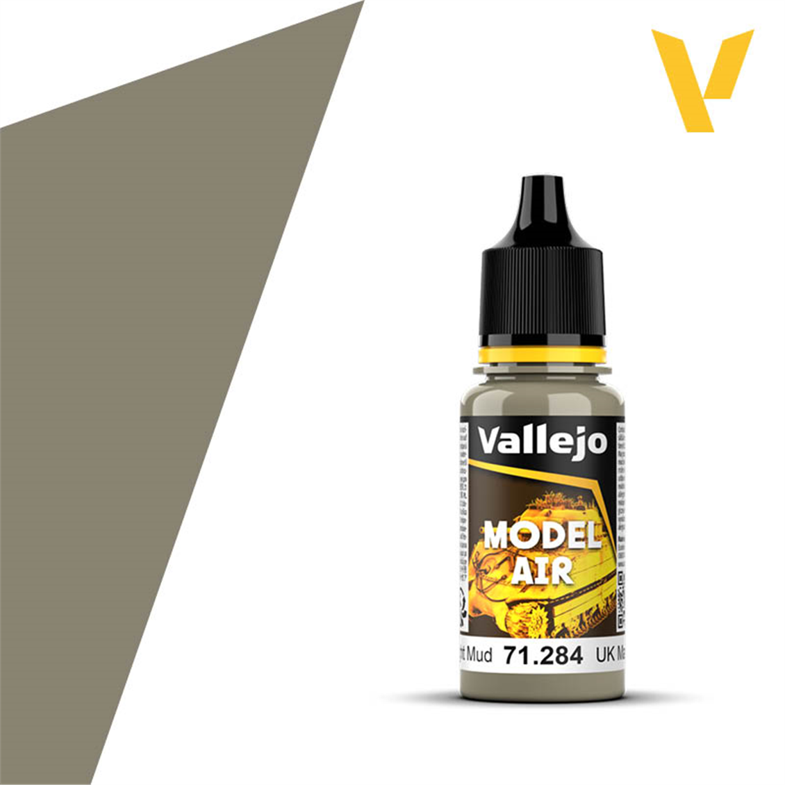 Vallejo 71284 18 ml. UK Light Mud Model Air Serisi Model Boyası