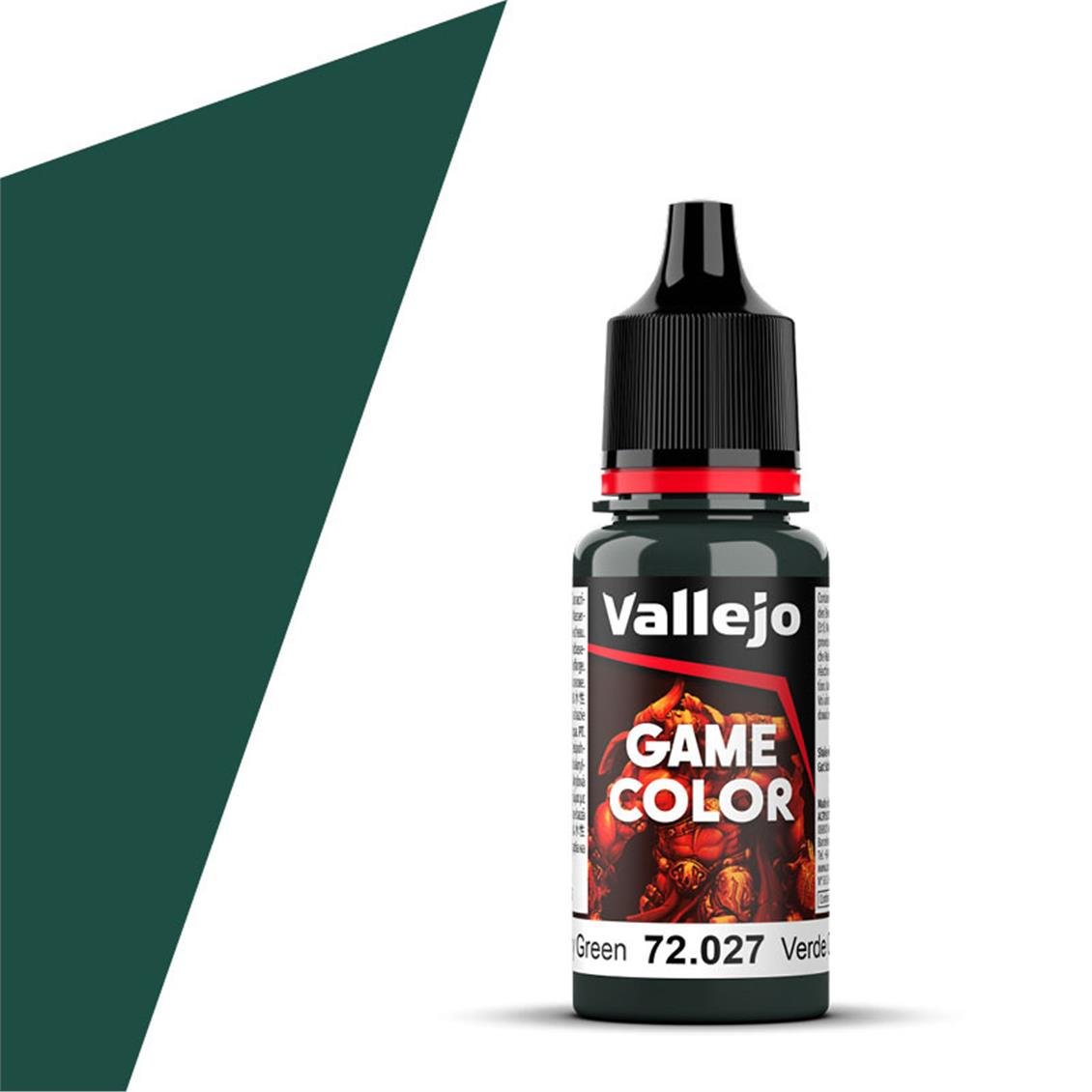 Vallejo 72027 17 ml. Scurf Green, Game Color Serisi Model Boyası