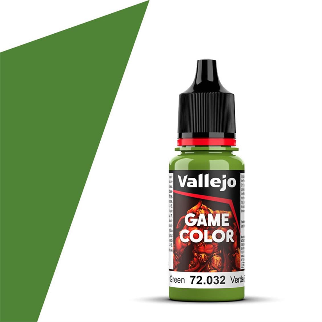 Vallejo 72032 17 ml. Escorpena Green, Game Color Serisi Model Boyası