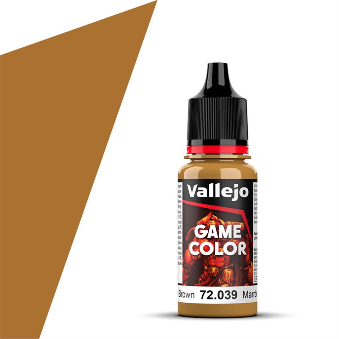 Vallejo 72039 17 ml. Plague Brown, Game Color Serisi Model Boyası