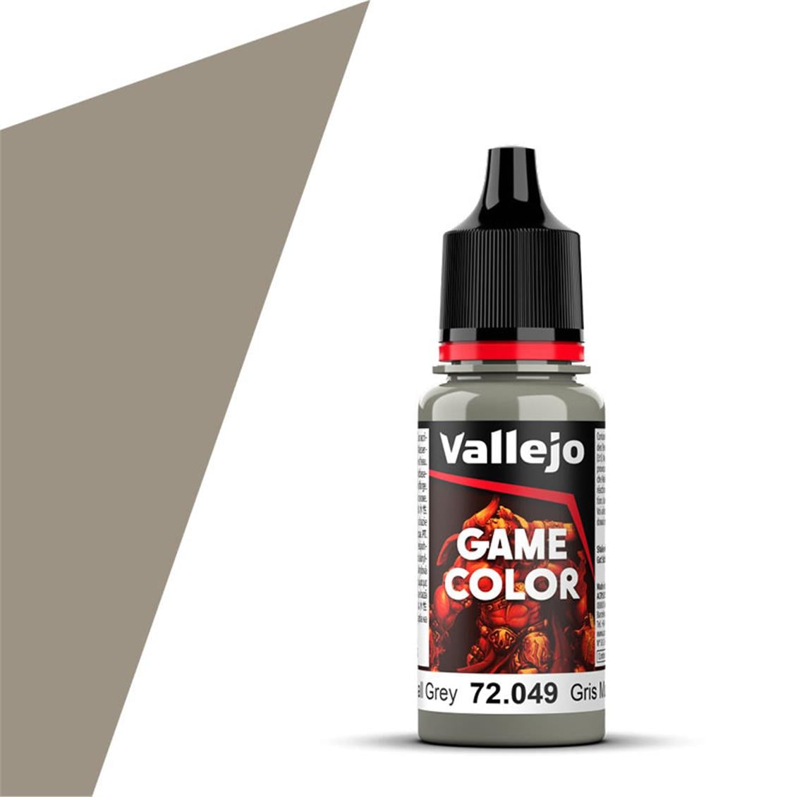 Vallejo 72049 17 ml. Stonewall Grey, Game Color Serisi Model Boyası