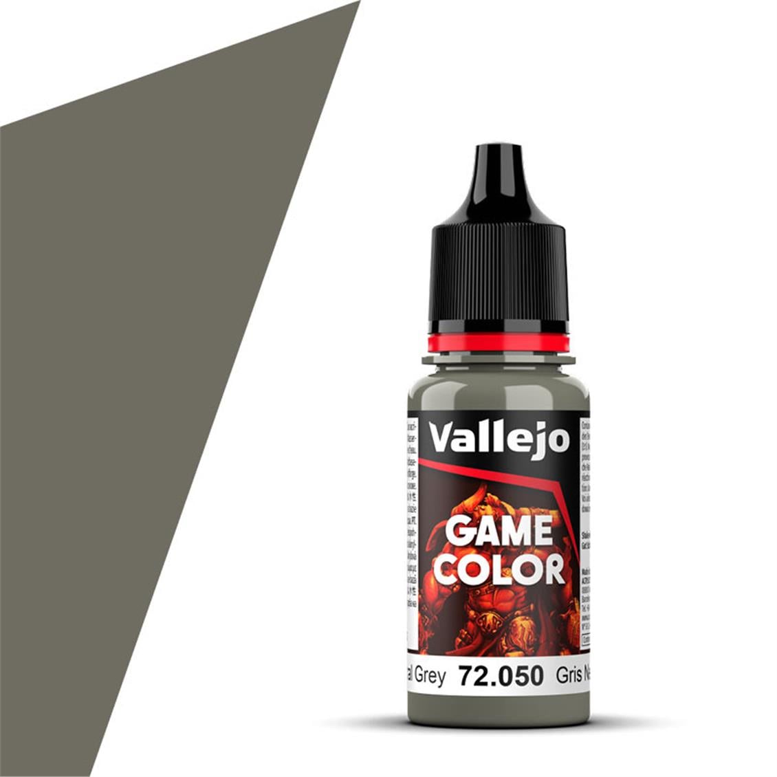 Vallejo 72050 17 ml. Cold Grey, Game Color Serisi Model Boyası