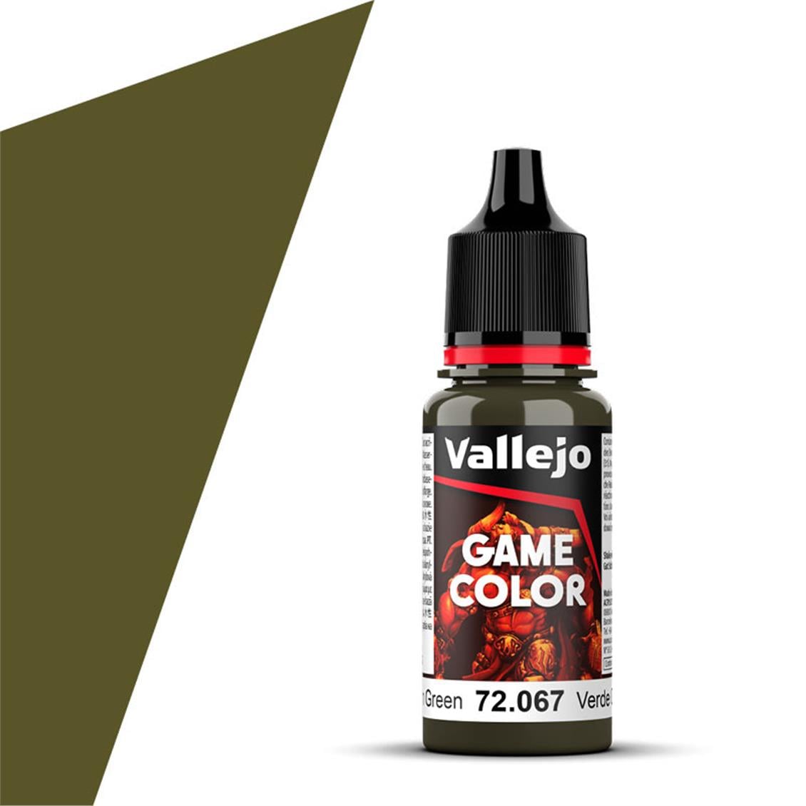 Vallejo 72067 17 ml. Cayman Green, Game Color Serisi Model Boyası