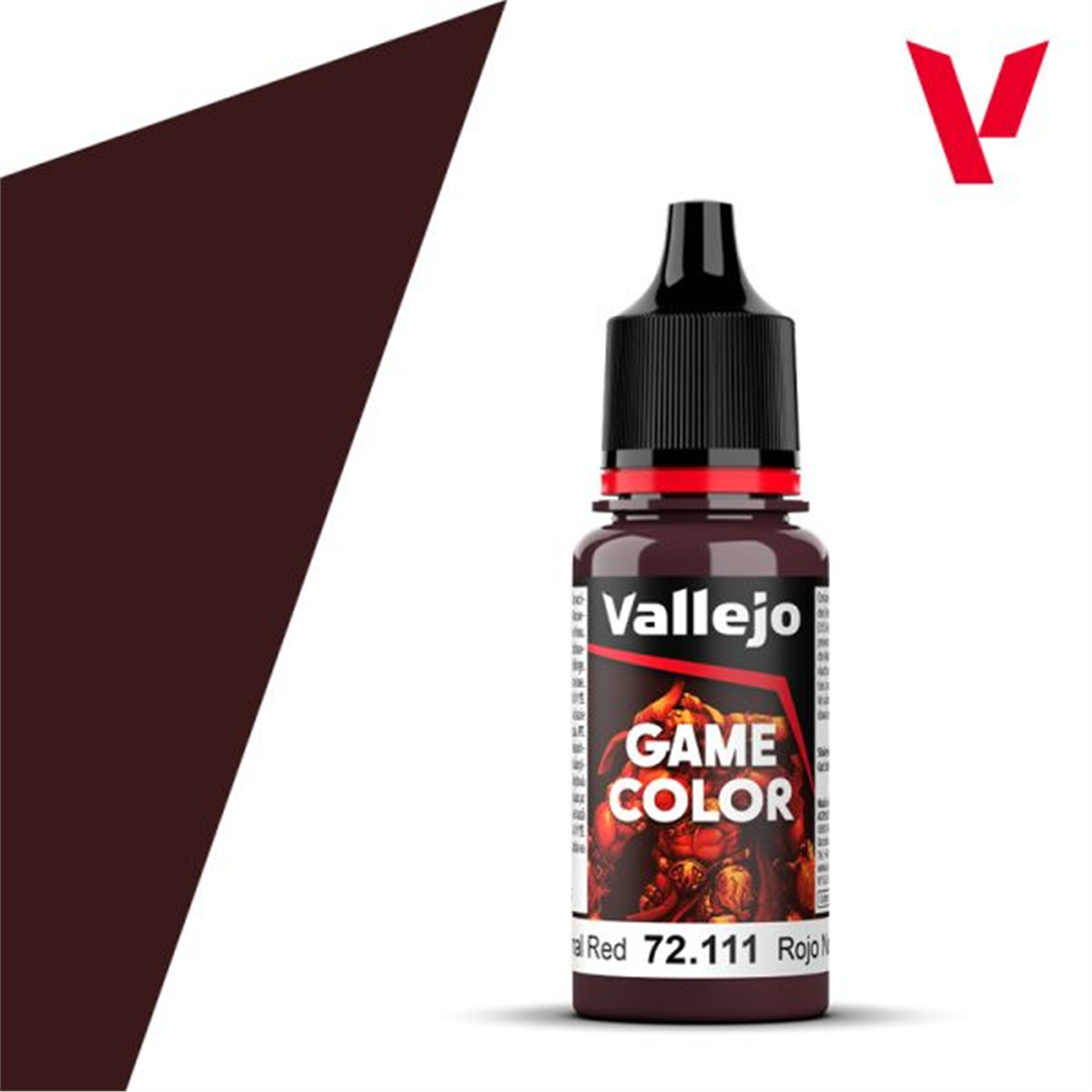Vallejo 72111 18 ml. Nocturnal Red, Game Color Serisi Model Boyası