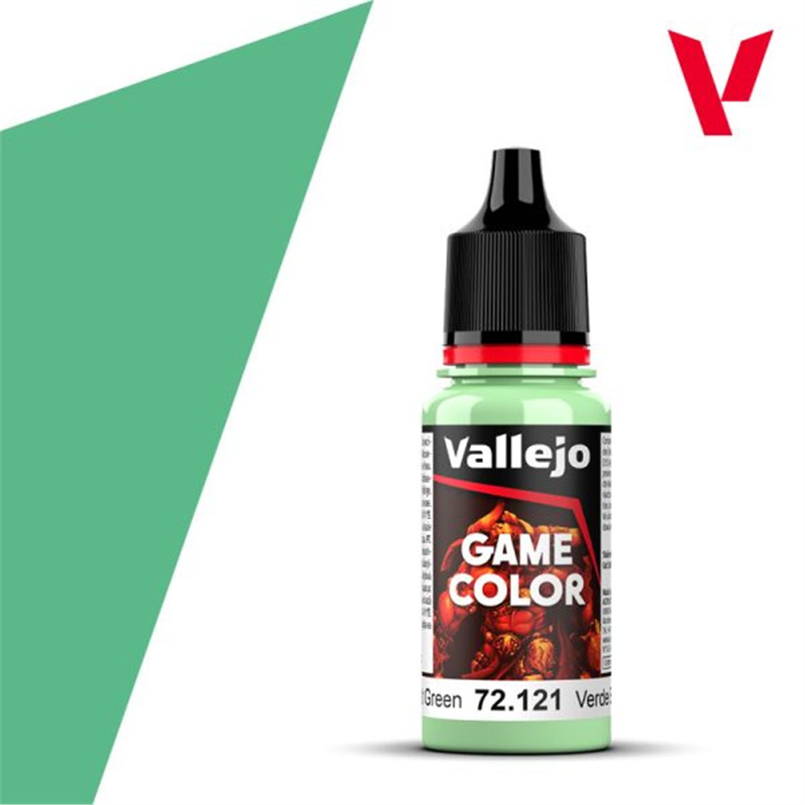 Vallejo 72121 18 ml. Ghost Green, Game Color Serisi Model Boyası