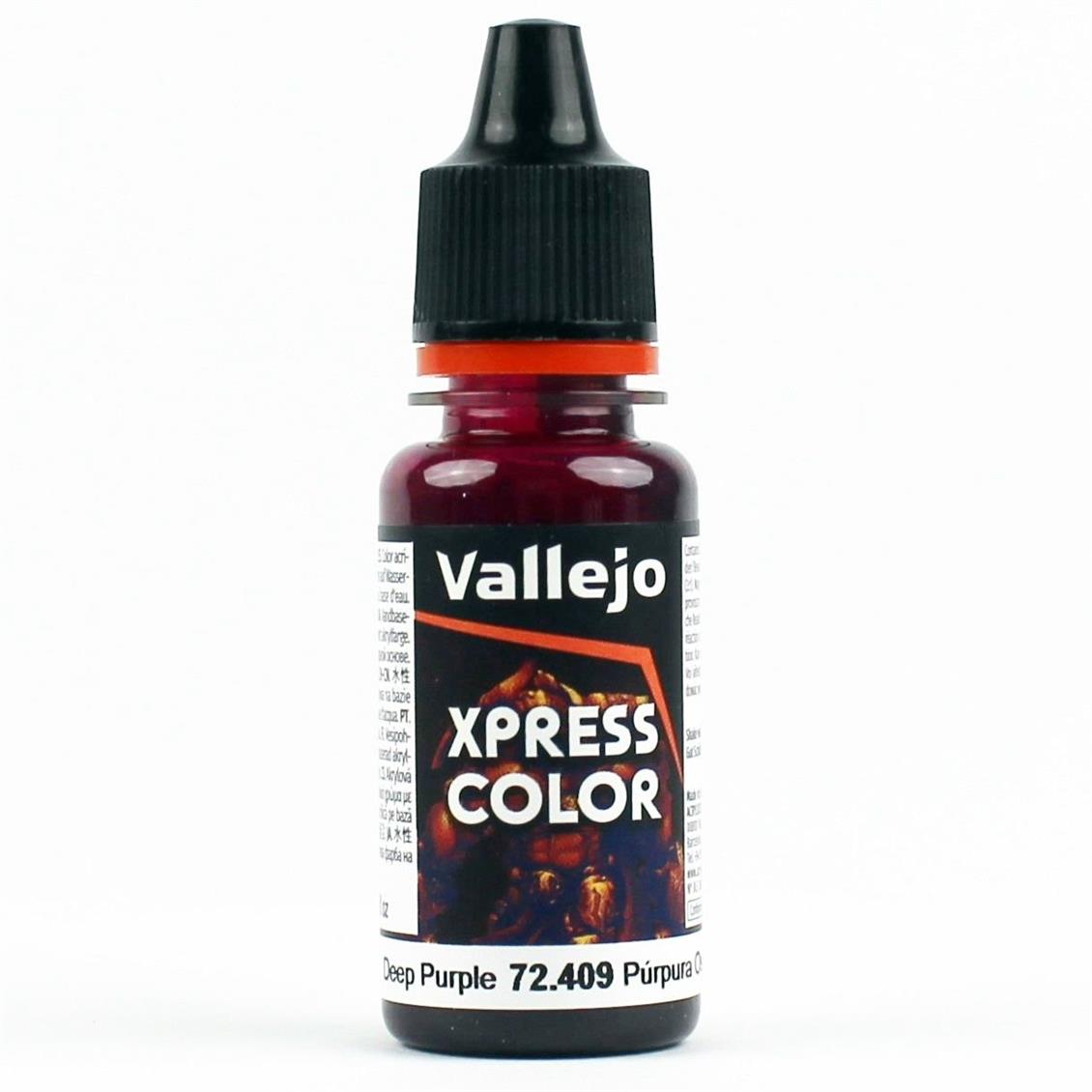 Vallejo 72409 18 ml. Deep Purple, Game Color Serisi Model Boyası