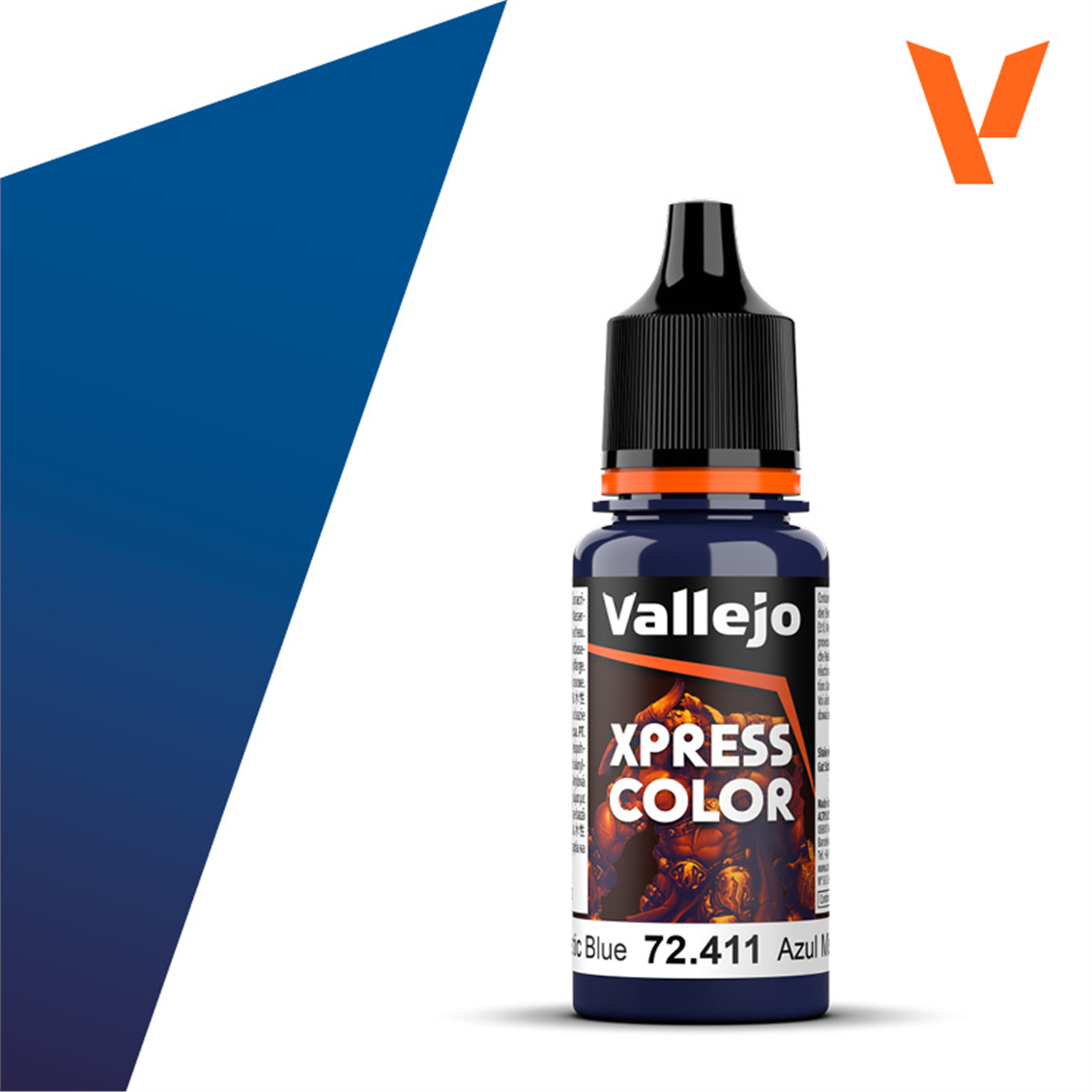 Vallejo 72411 18 ml. Mystic Blue, Xpress Game Color Serisi Model Boyası
