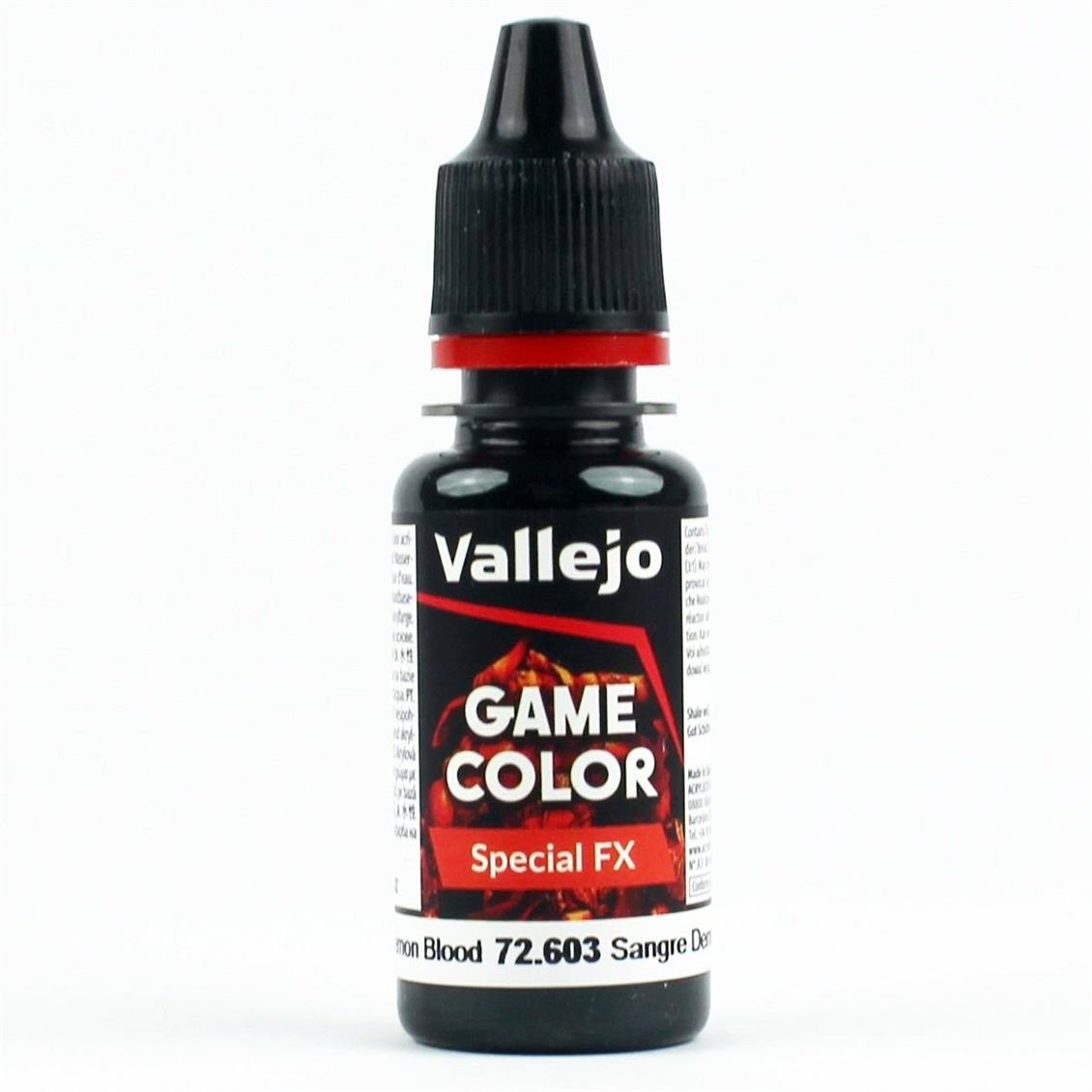Vallejo 72603 18 ml. Demon Blood, Game Color Serisi Model Boyası