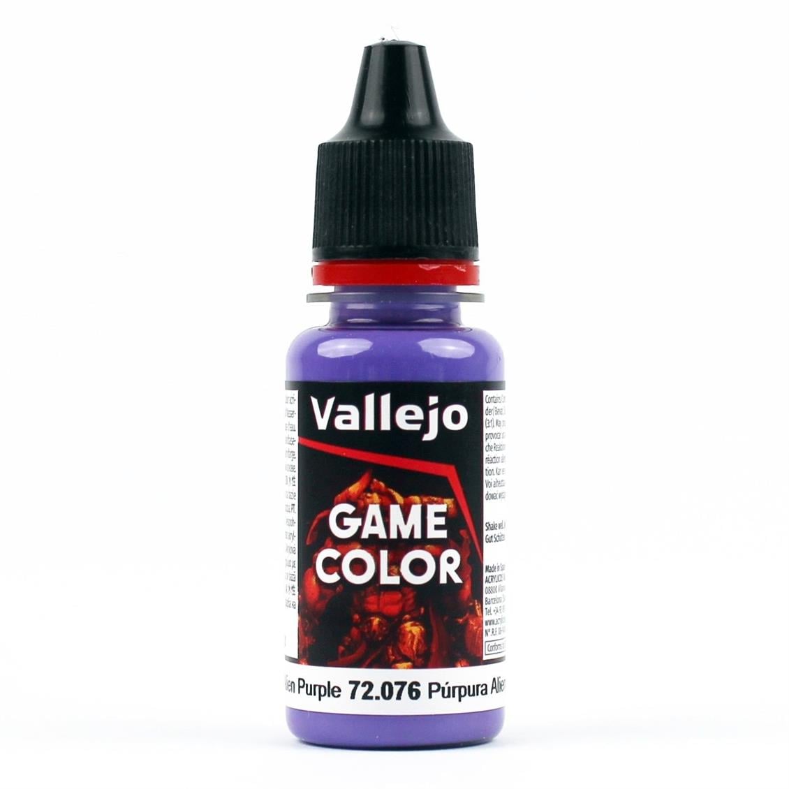 Vallejo 72653 18 ml. Alien Purple, Game Color Serisi Model Boyası