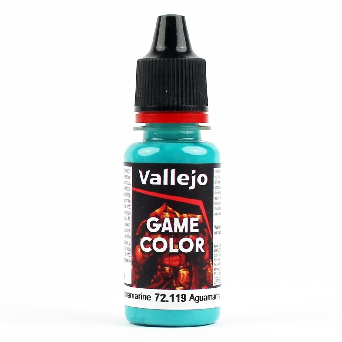 Vallejo 72653 18 ml. Aquamarine, Game Color Serisi Model Boyası
