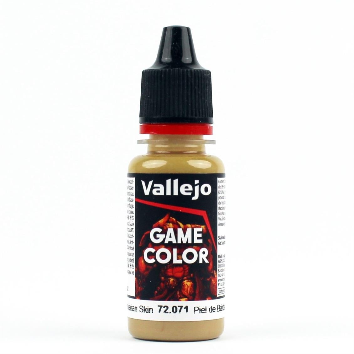 Vallejo 72653 18 ml. Barbarian Skin, Game Color Serisi Model Boyası
