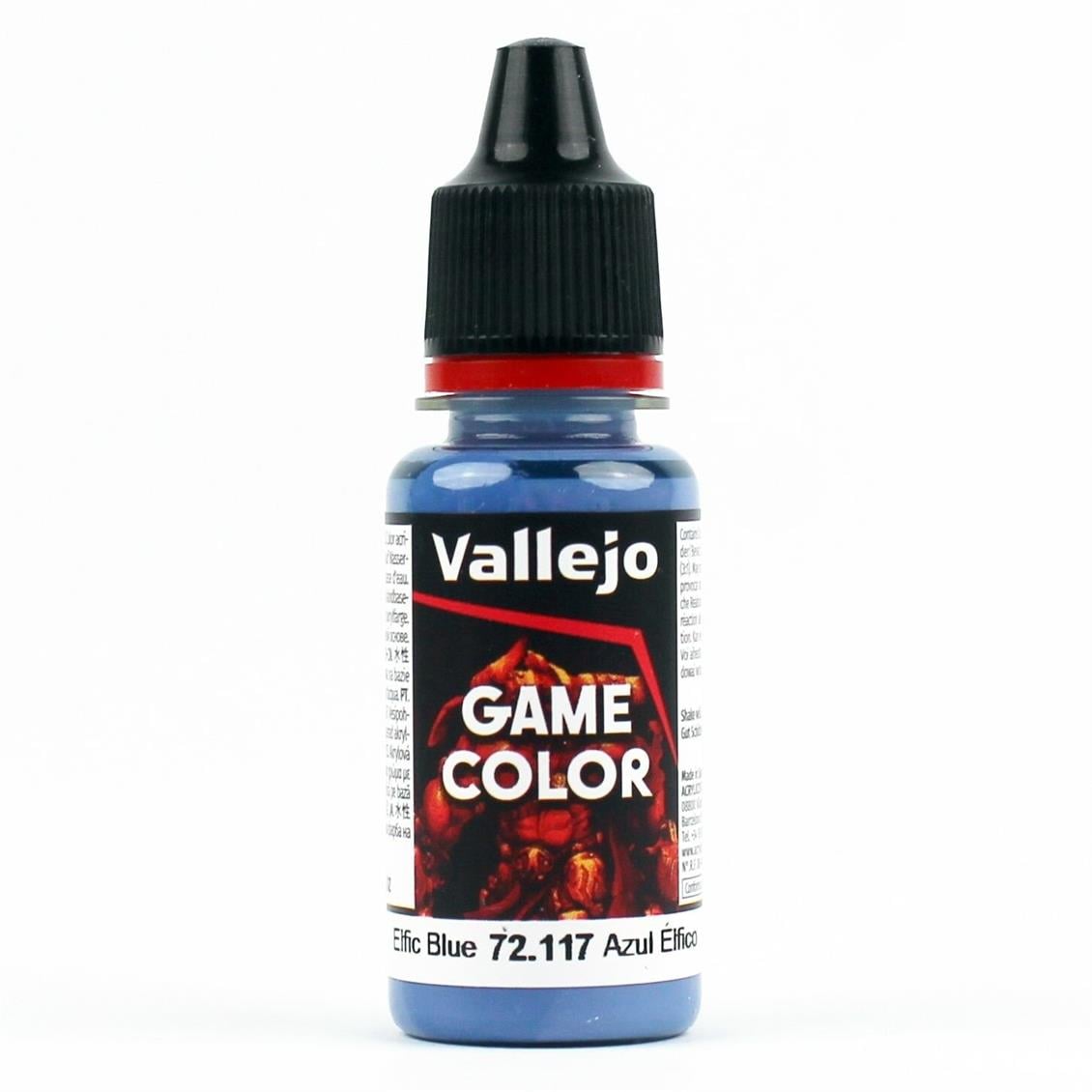 Vallejo 72653 18 ml. Elfic Blue, Game Color Serisi Model Boyası