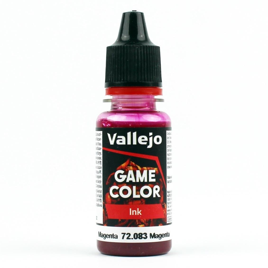 Vallejo 72653 18 ml. Magenta, Game Color Serisi Model Boyası