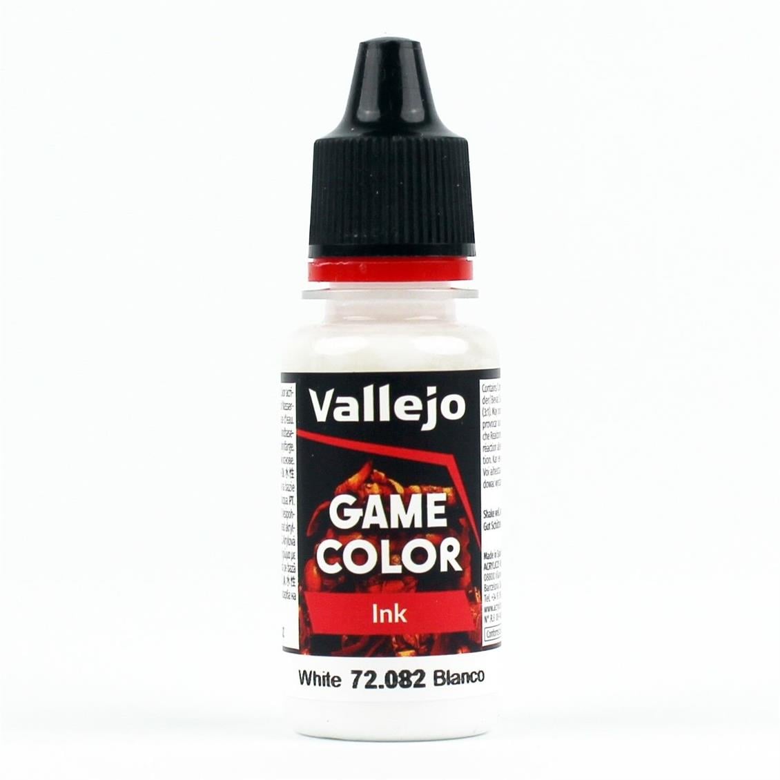 Vallejo 72653 18 ml. White, Game Color Serisi Model Boyası