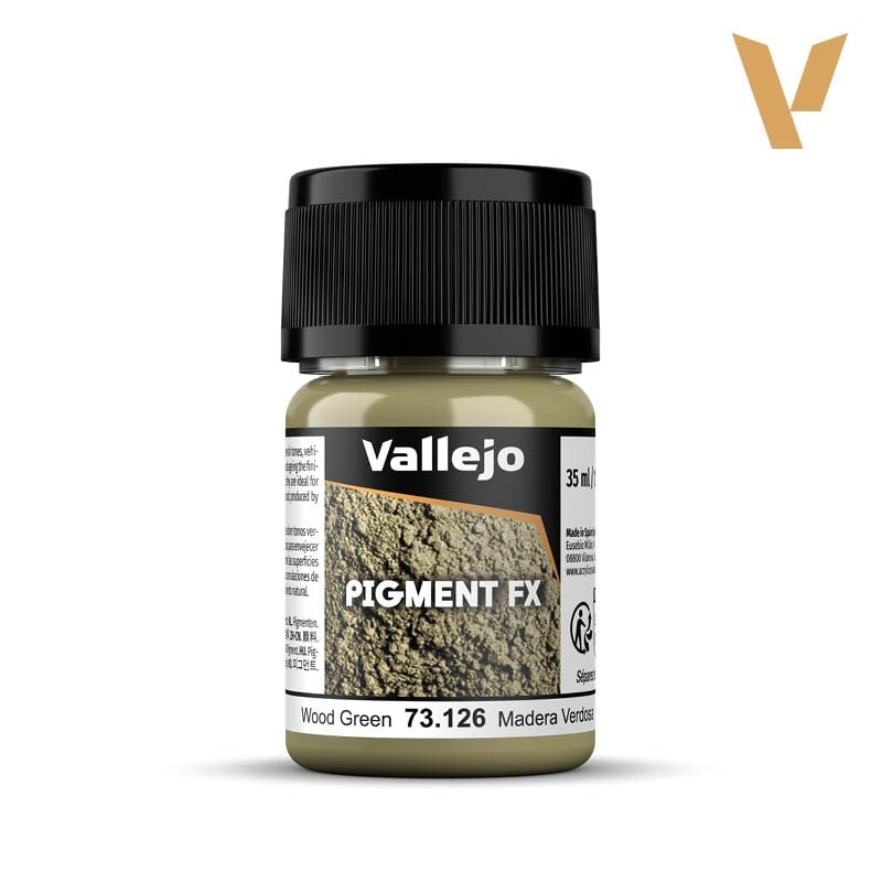 Vallejo 73126 35 ml. Wood Green, Model Boyası Pigmenti