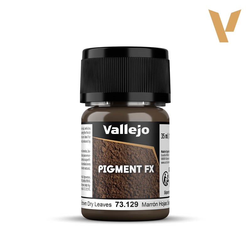 Vallejo 73129 35 ml. Brown Dry Leaves, Model Boyası Pigmenti