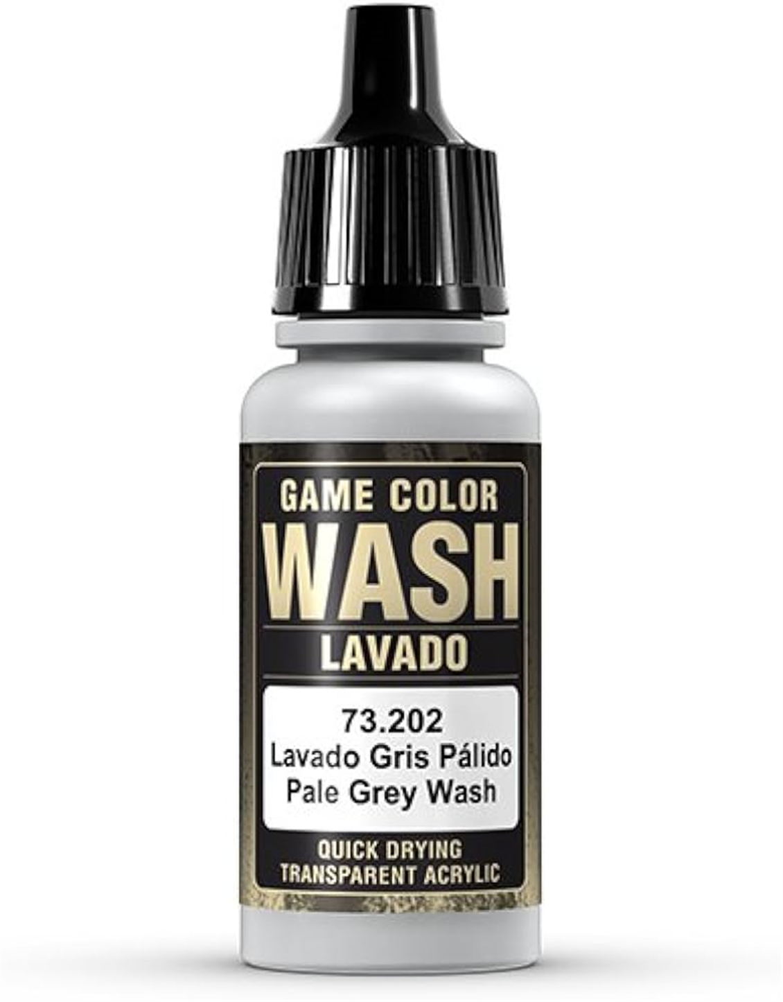 Vallejo 73202 18 ml. Pale Grey Shade Wash, Game Color Serisi Model Boyası