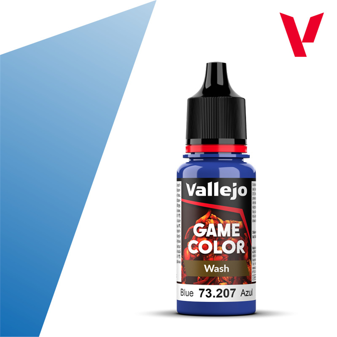 Vallejo 73207 18 ml. Blue Wash, Game Color Serisi Model Boyası