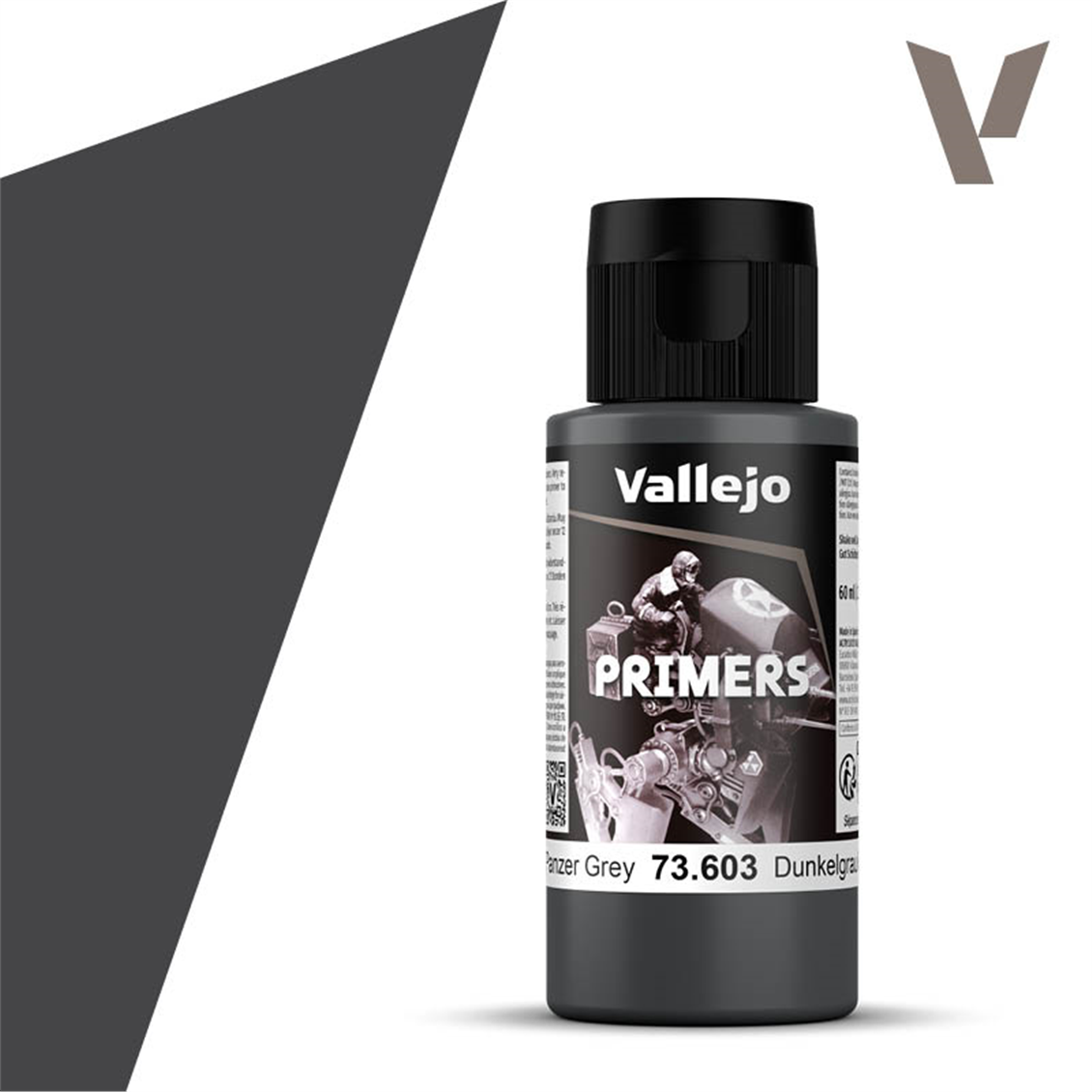 Vallejo 73603 60 ml. Ger. Panzer Grey, Astar Model Boyası