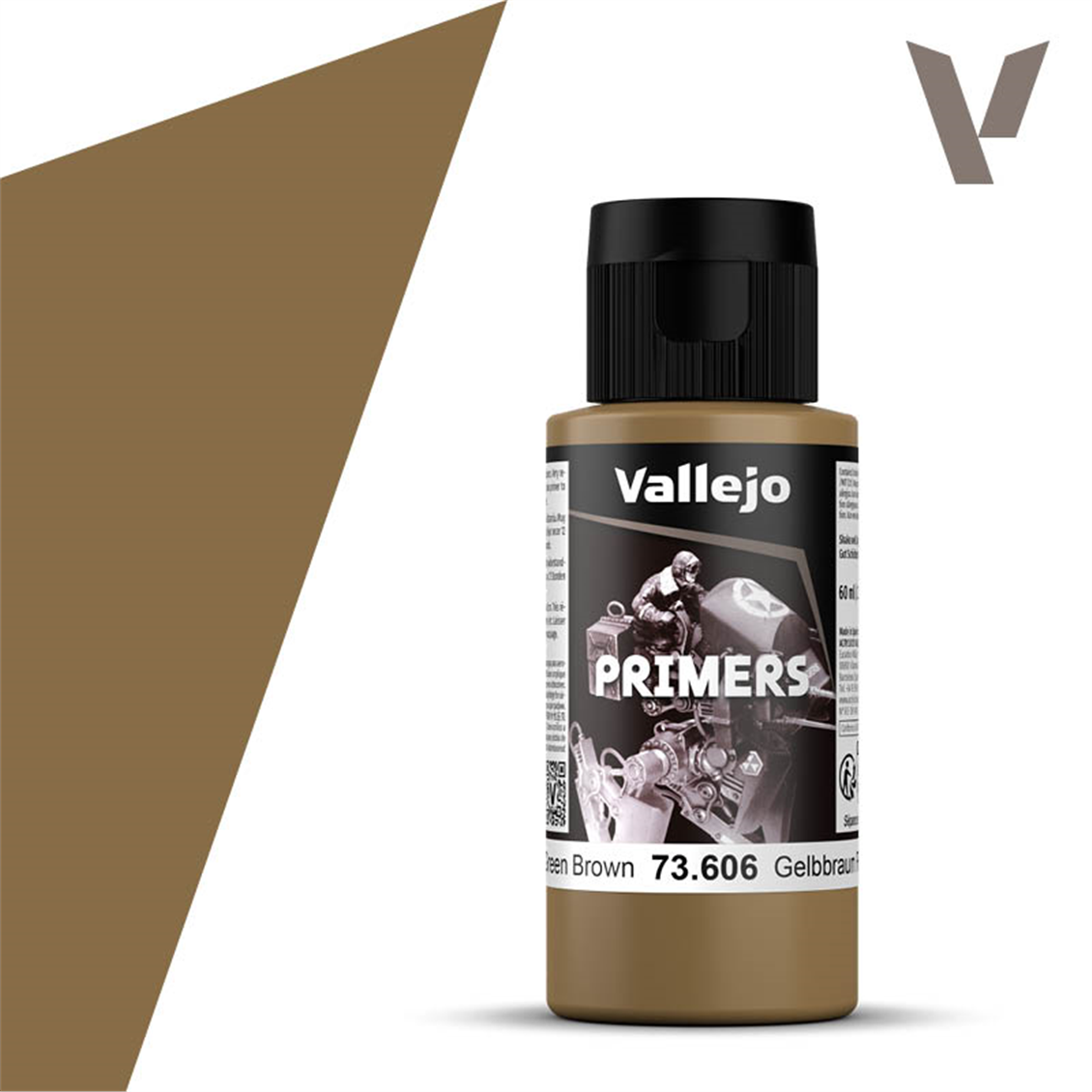 Vallejo 73606 60 ml. Ger. Green Brown, Astar Model Boyası