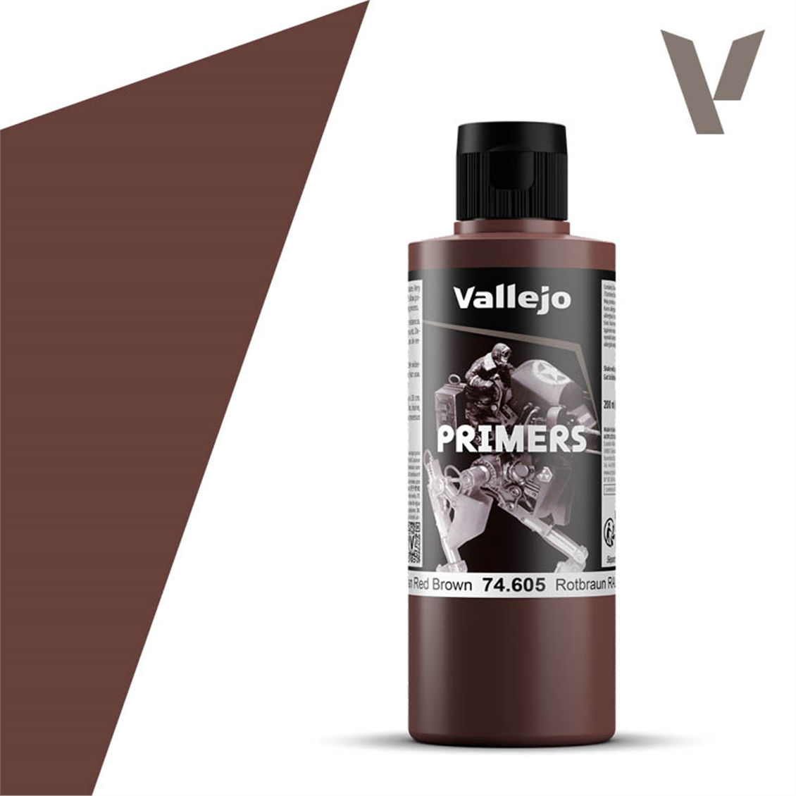 Vallejo 74605 200 ml. Ger. Red Brown, Astar Model Boyası