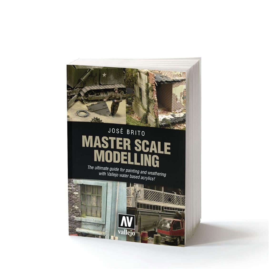 Vallejo 75020 Master Scale Modelling by José Brito, 552 Sayfa, İngilizce Modelcilik Kitabı