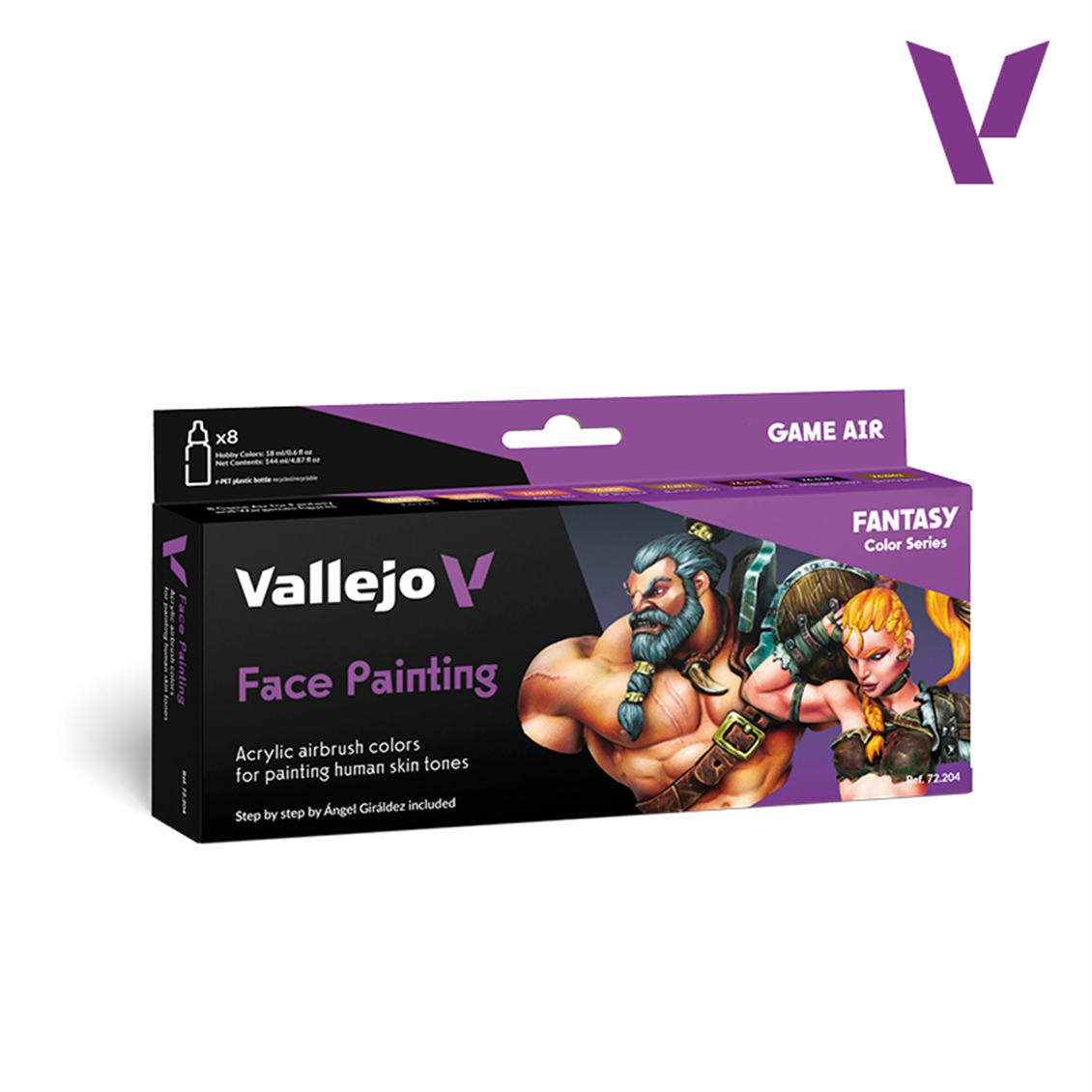 Vallejo 76004 18 ml. Elf Skin Tone, Model Air Serisi Model Boyası