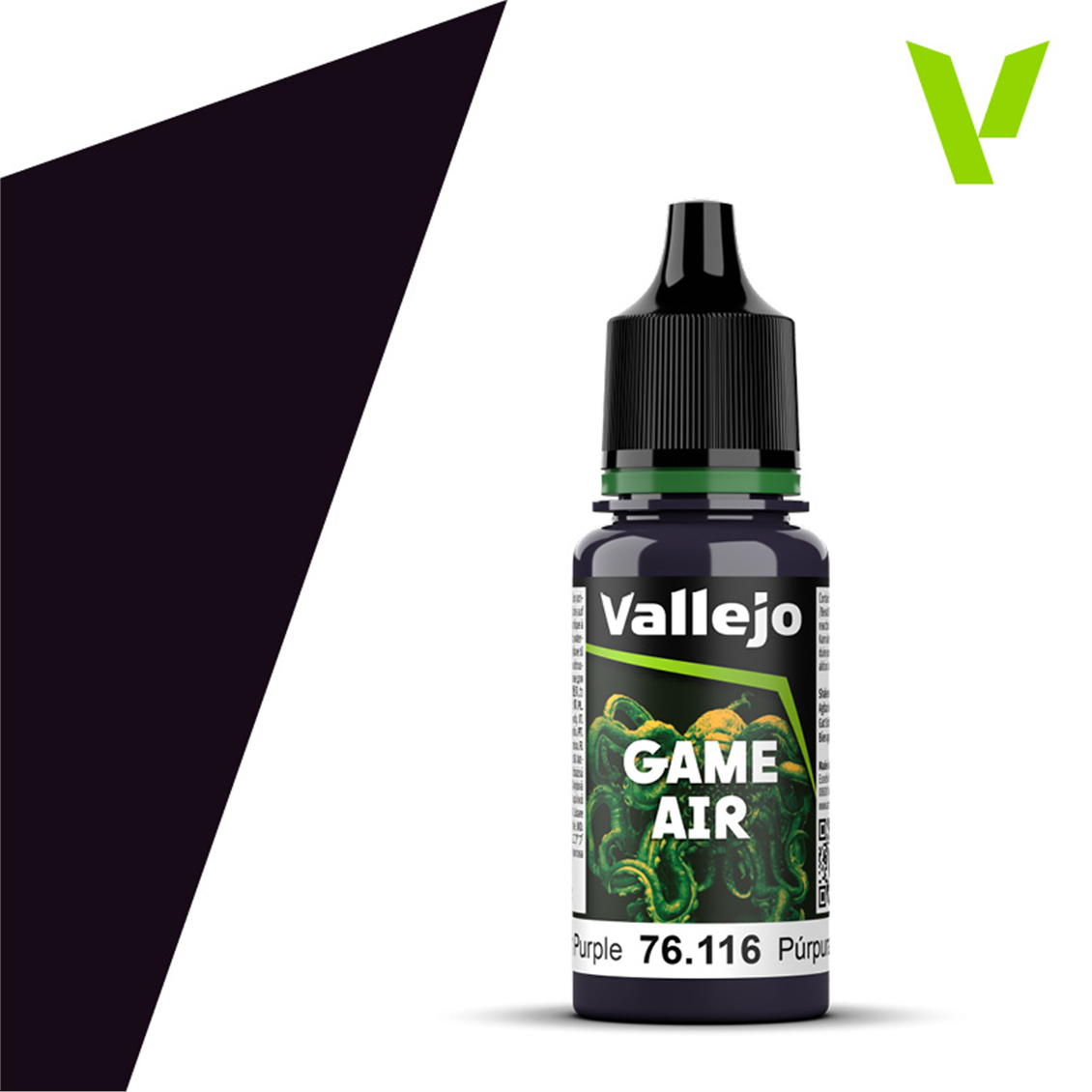 Vallejo 76116 18 ml. Midnight Purple, Model Air Serisi Model Boyası