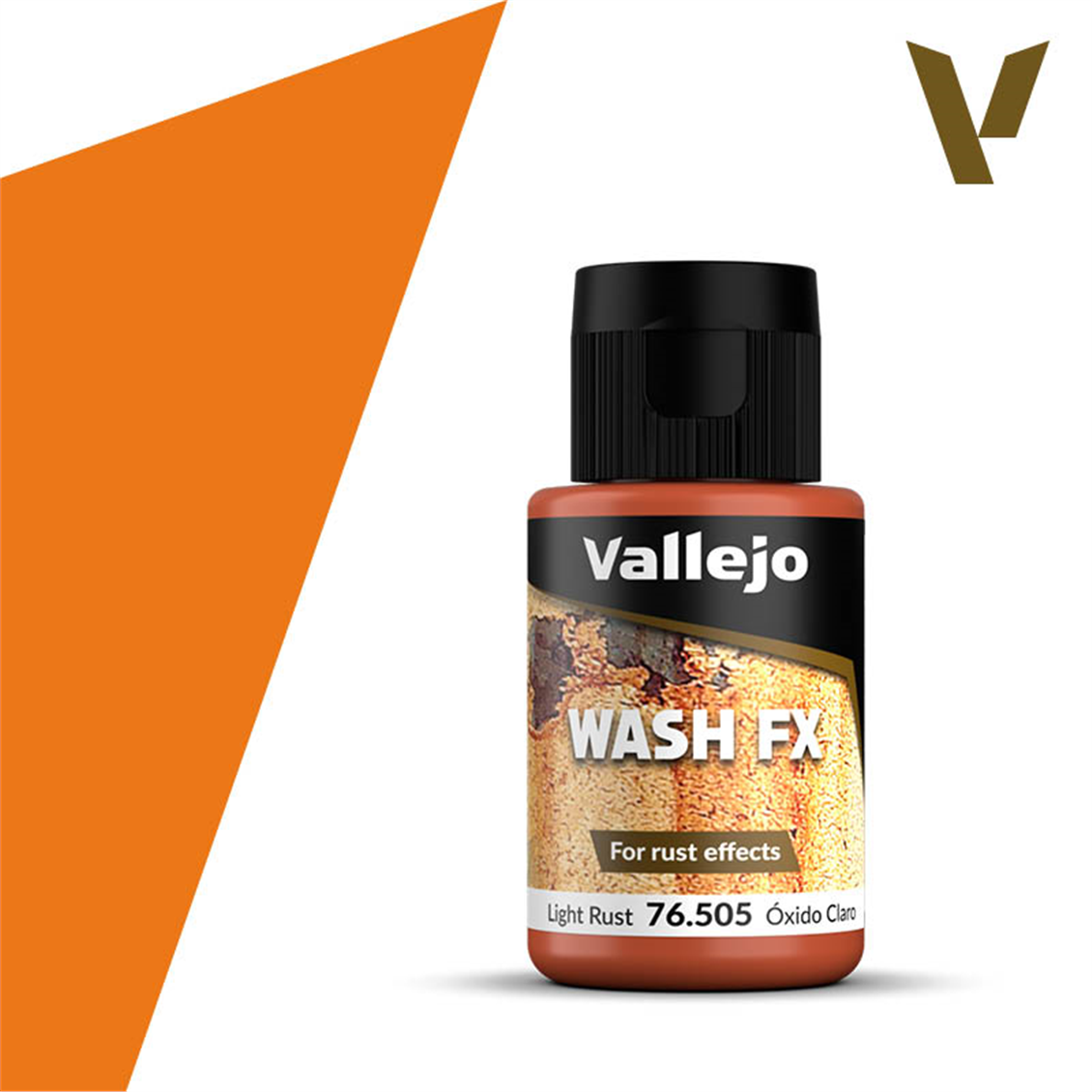 Vallejo 76505 35 ml. Light Rust, Wash Serisi Model Boyası
