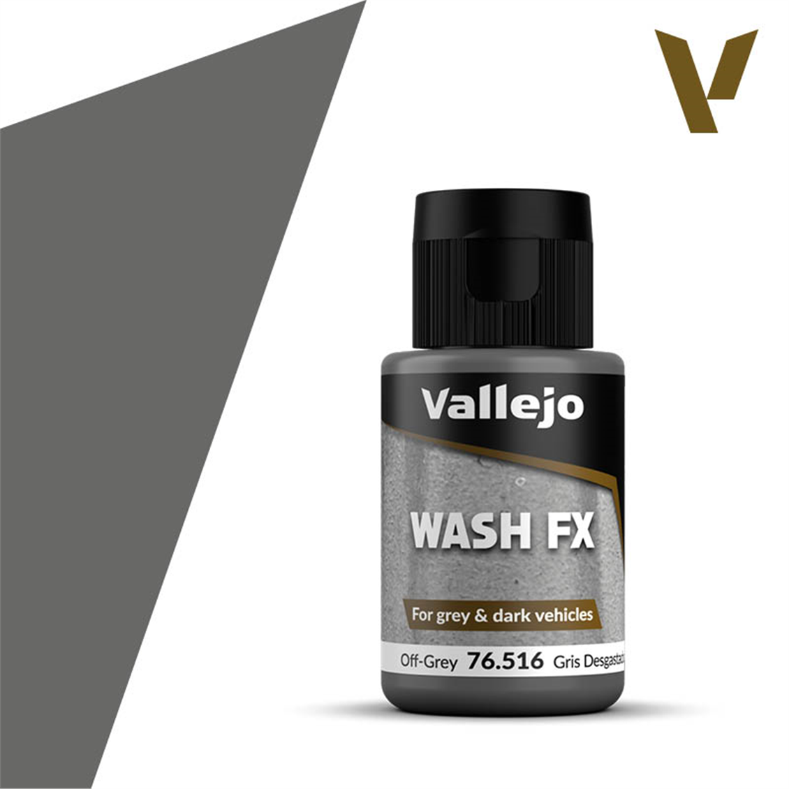 Vallejo 76516 35 ml. Grey, Wash Serisi Model Boyası