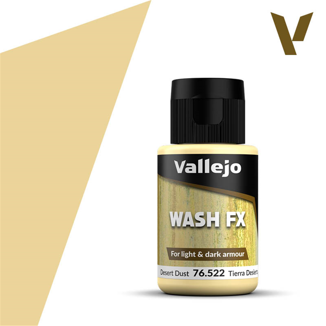 Vallejo 76522 35 ml. Desert Dust, Wash Serisi Model Boyası