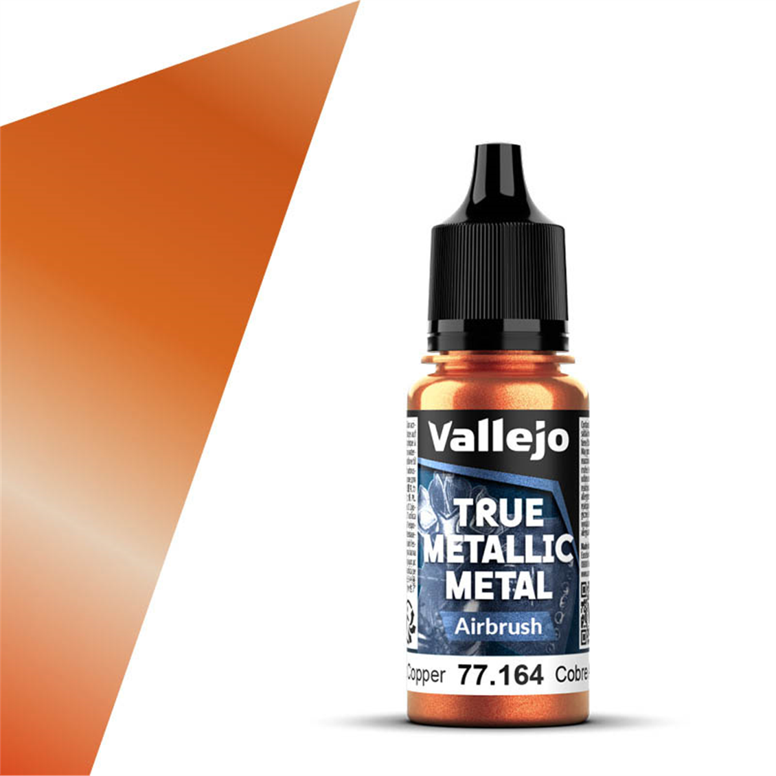 Vallejo 77164 18 ml. Ancient Copper, Airbrush, True Metallic Metal (TMM) Serisi Model Boyası