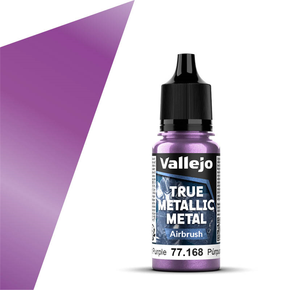 Vallejo 77168 18 ml. Amethyst Purple, Airbrush, True Metallic Metal (TMM) Serisi Model Boyası